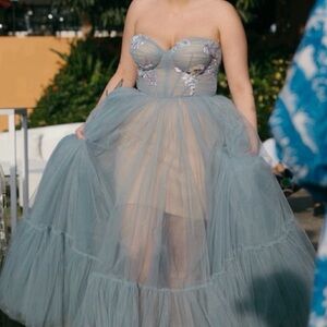 Custom Milla Tulle evening gown